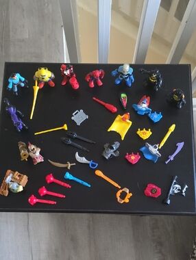 Assorted Imaginext Toy Figures and Accessories - Multicolor Set